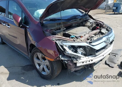 2019 Honda Odyssey Ex-L из США, поврежденный, VIN 5FNRL6H70KB062702